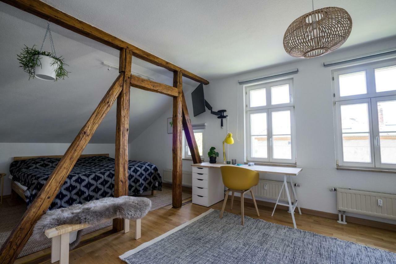 Stilvolles zentrumsnahes Wohlfühl-Appartment Leipzig Exterior foto